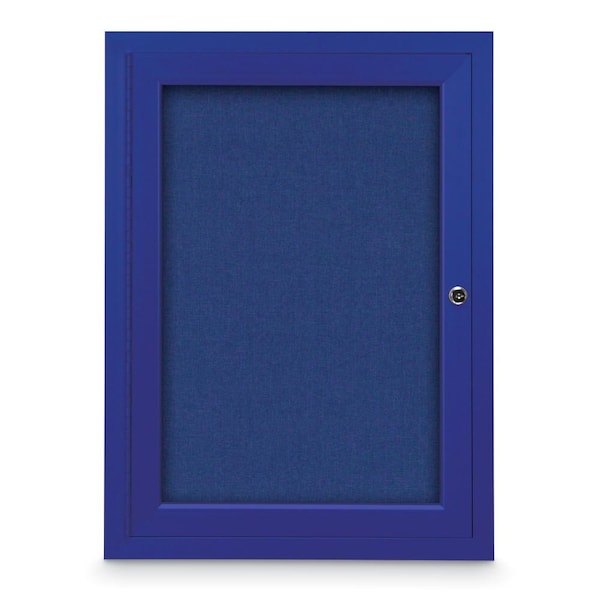 Drop-In Shadowbox, 24"x36", Walnut/Cobalt